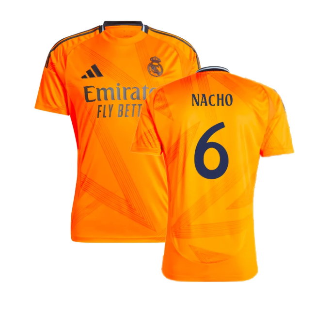 2024-2025 Real Madrid Away Shirt (Nacho 6)-SoccerKits Hub | Buy Soccer Jerseys Online